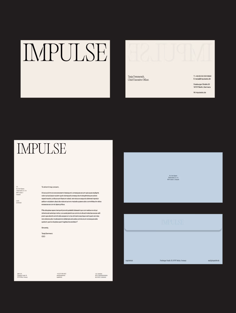 IMPULSE AGENCY: VISUAL IDENTITY